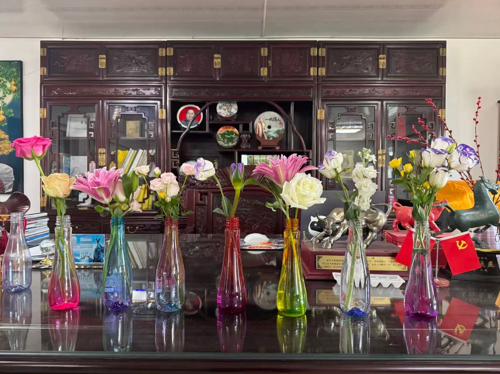 PET two-color gradient preform